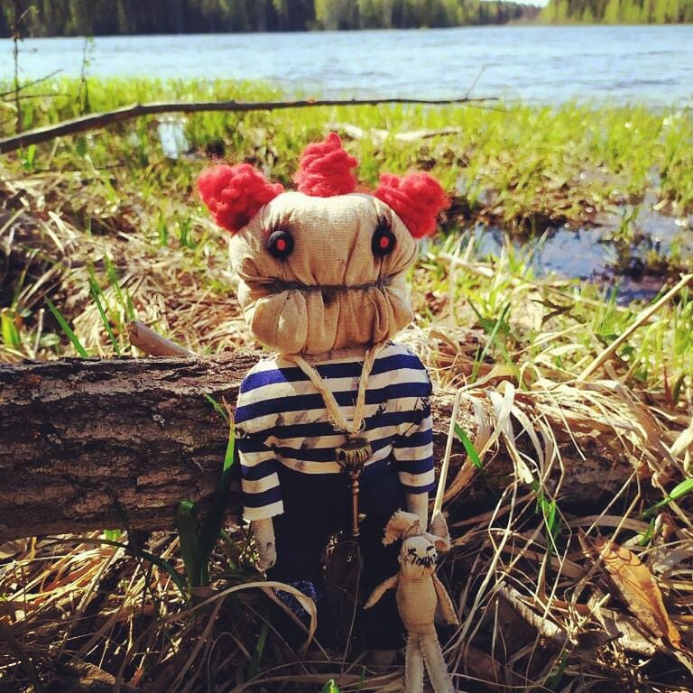 Чердачная кукла-монстр «Моряк»