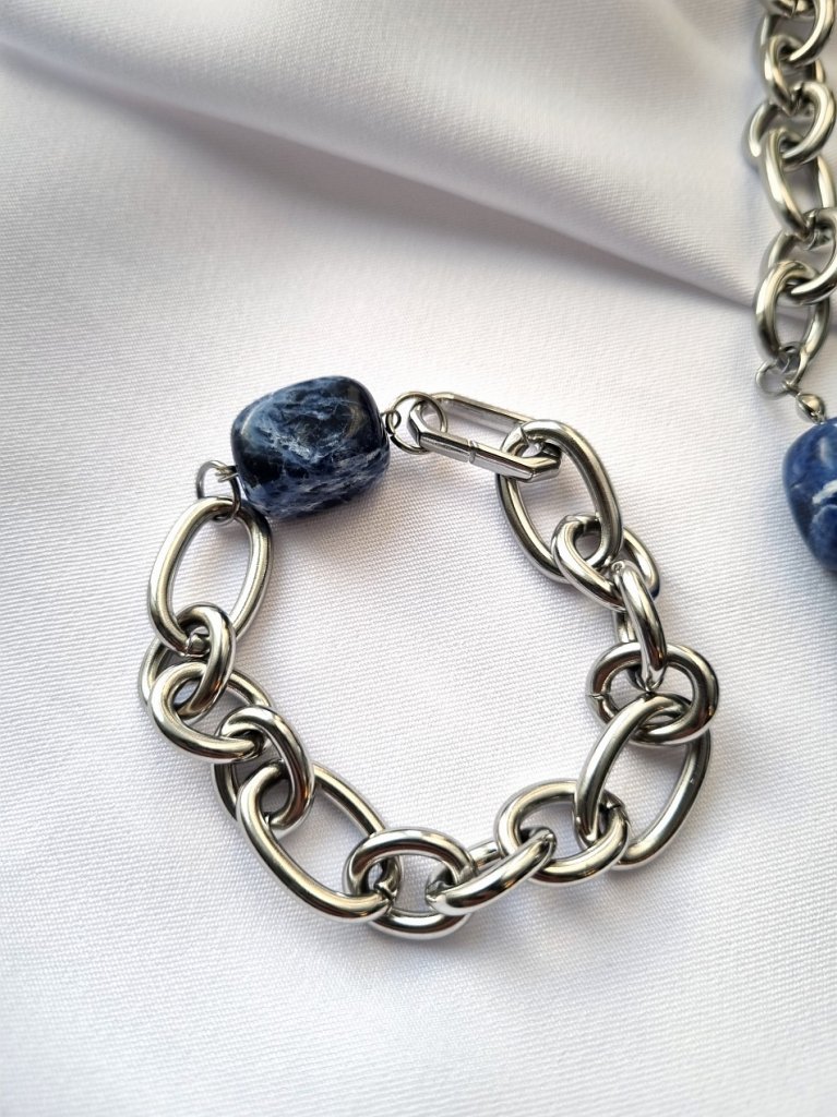 Колье трансформер содалит