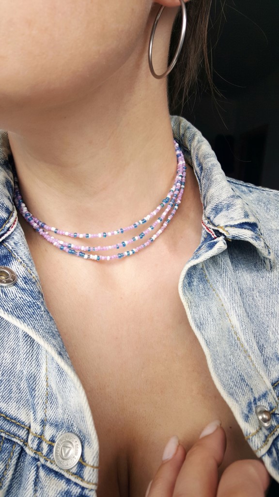 Чокер тройной