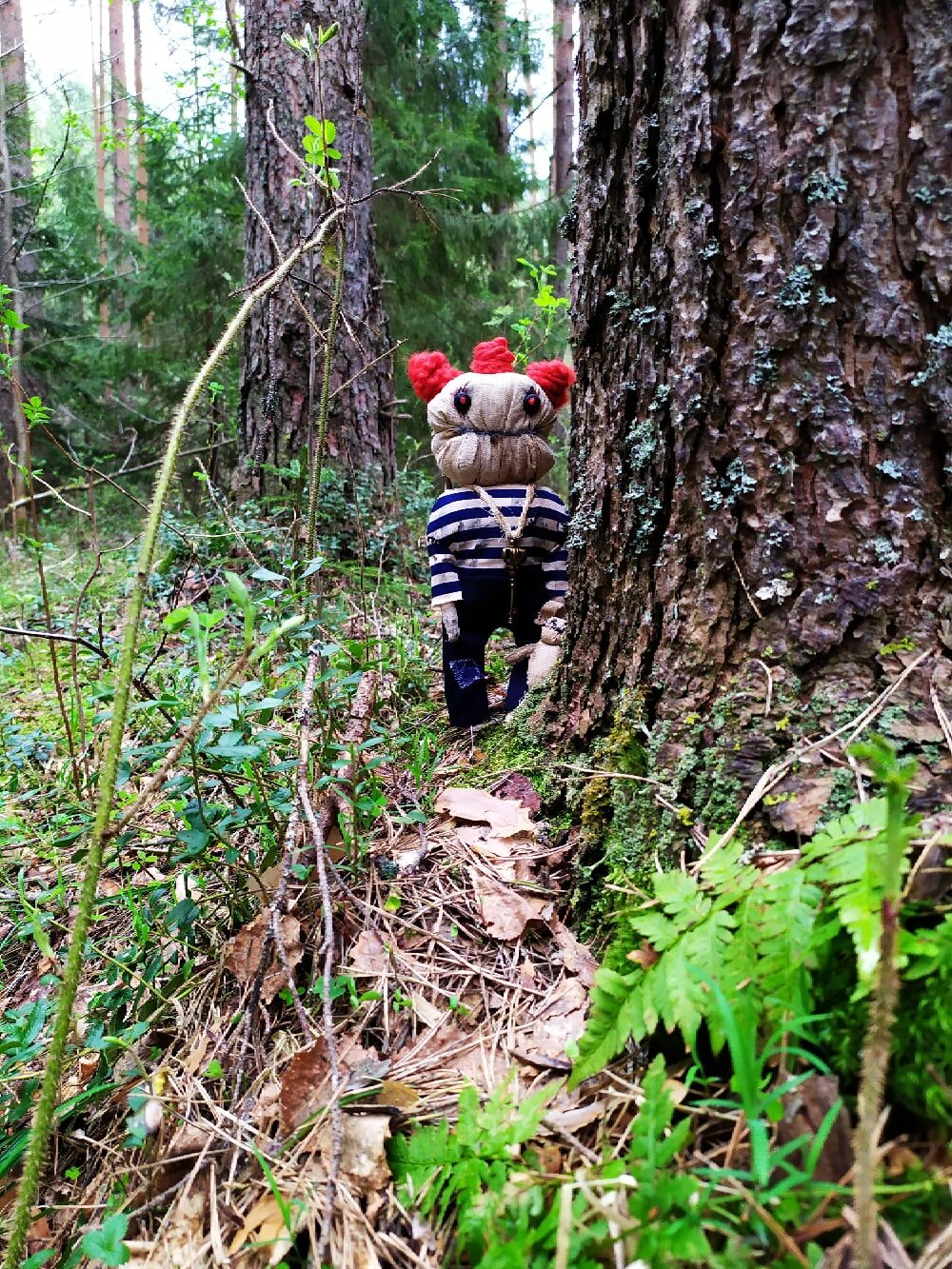 Чердачная кукла-монстр «Моряк»