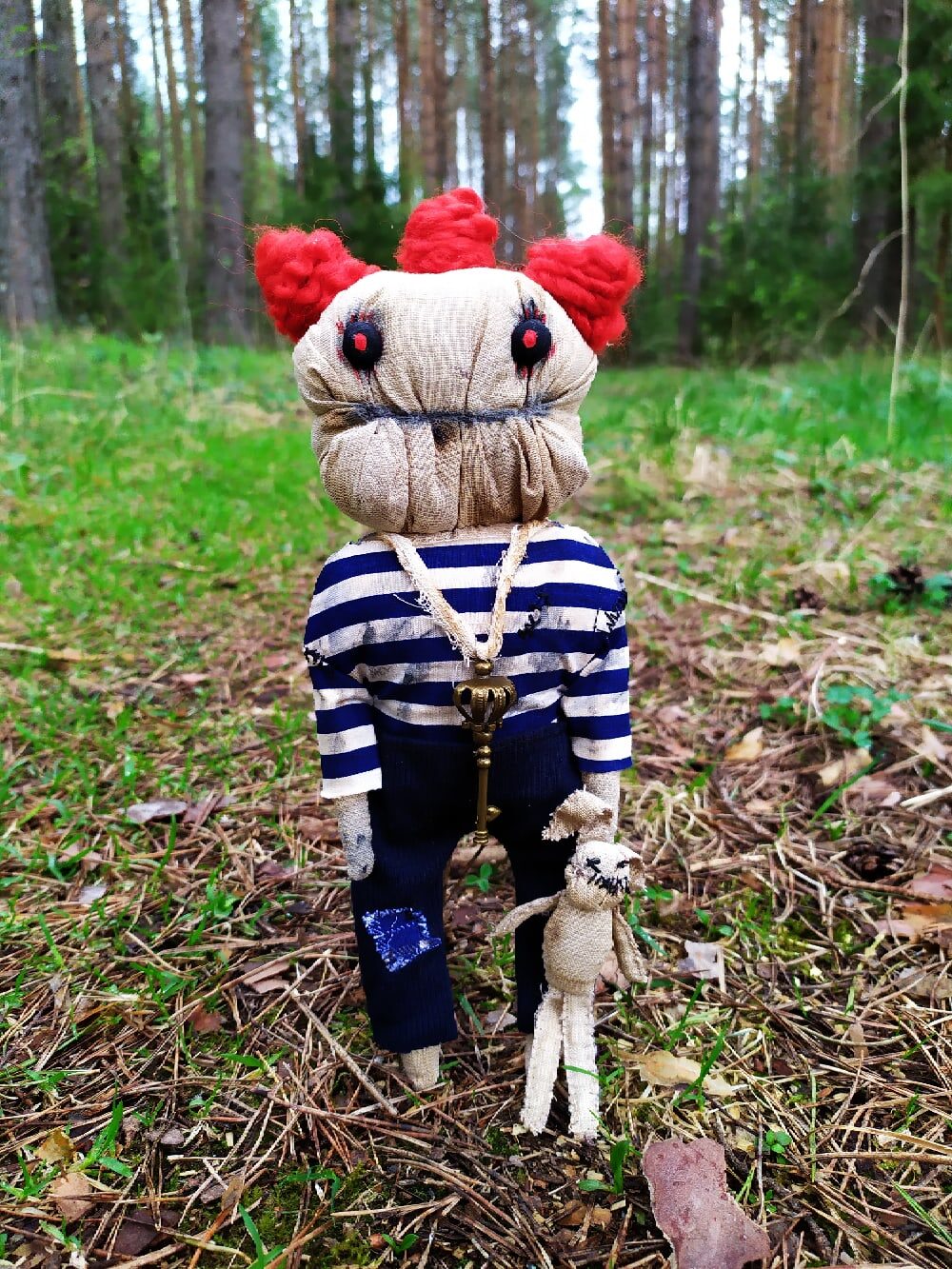 Чердачная кукла-монстр «Моряк»