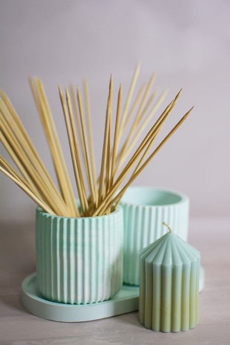 Подставка со стаканчиками под кисти