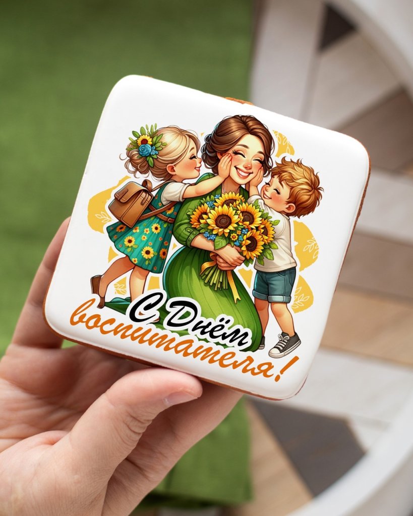 Пряники в детский сад на праздник Воспитателя