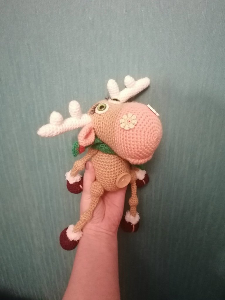 Олень ручная работа