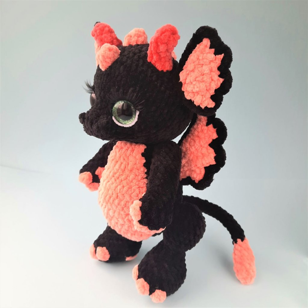 Игрушка плюшевая Дракон