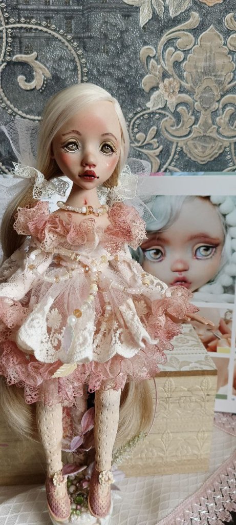 Кукла ручной работы — Верочка