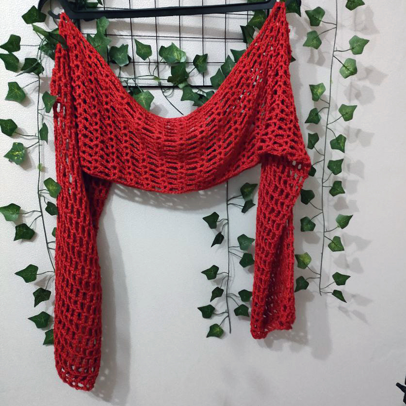 Рукава-сетка белые