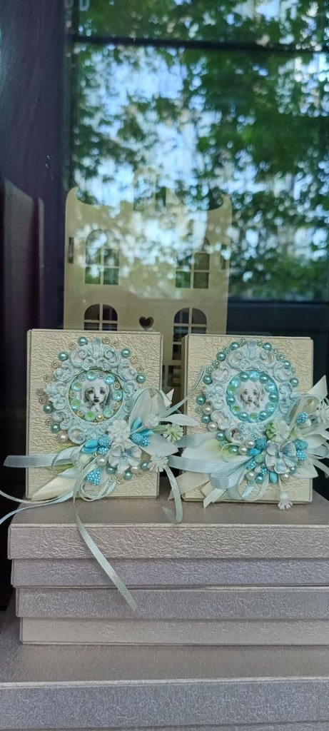 Авторские коробочки ручной работы с декором