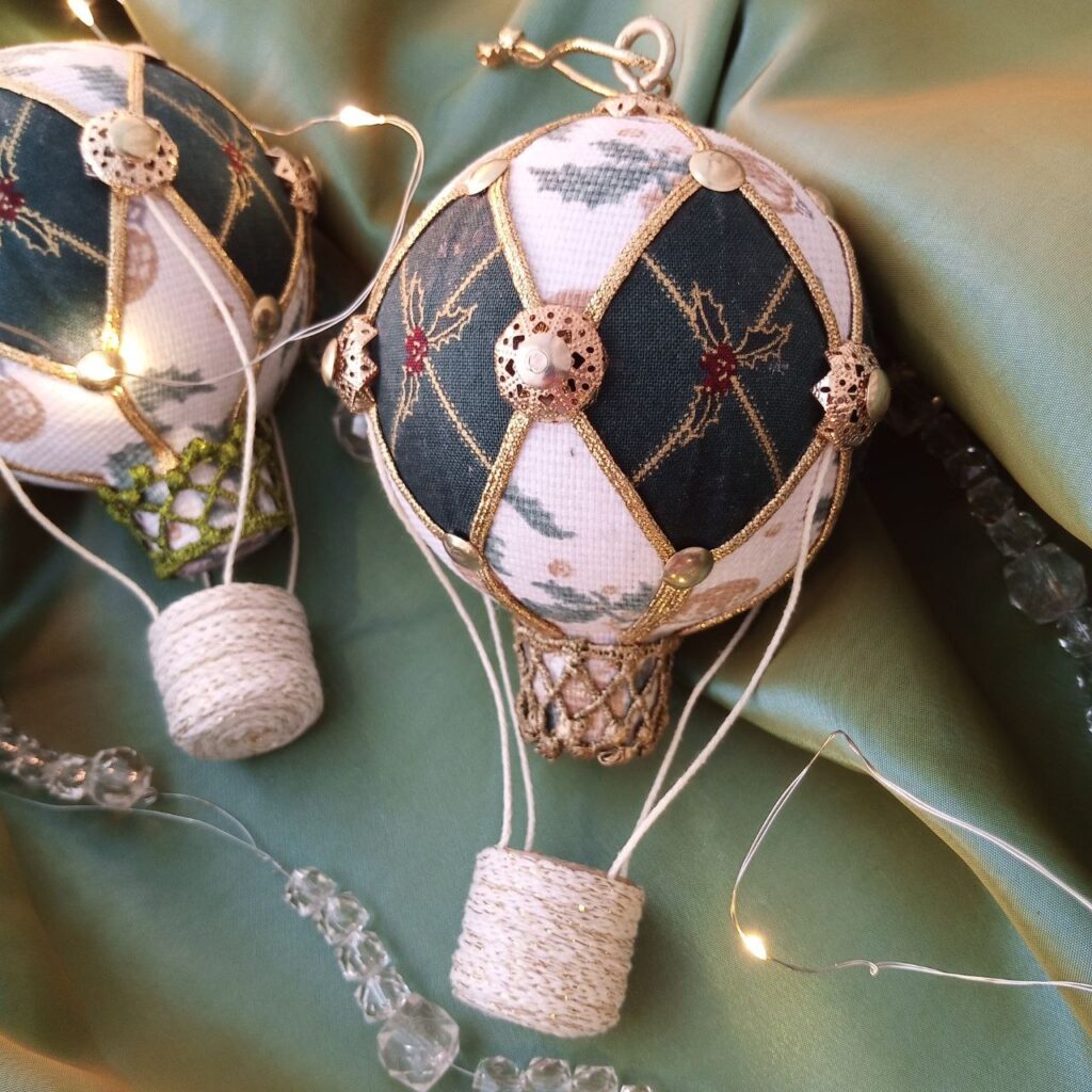 Ёлочное украшение : воздушный шар