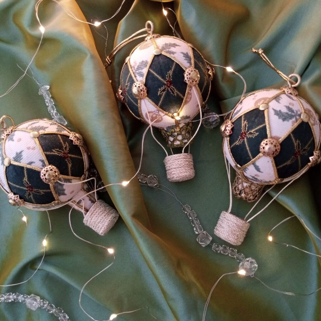 Ёлочное украшение : воздушный шар