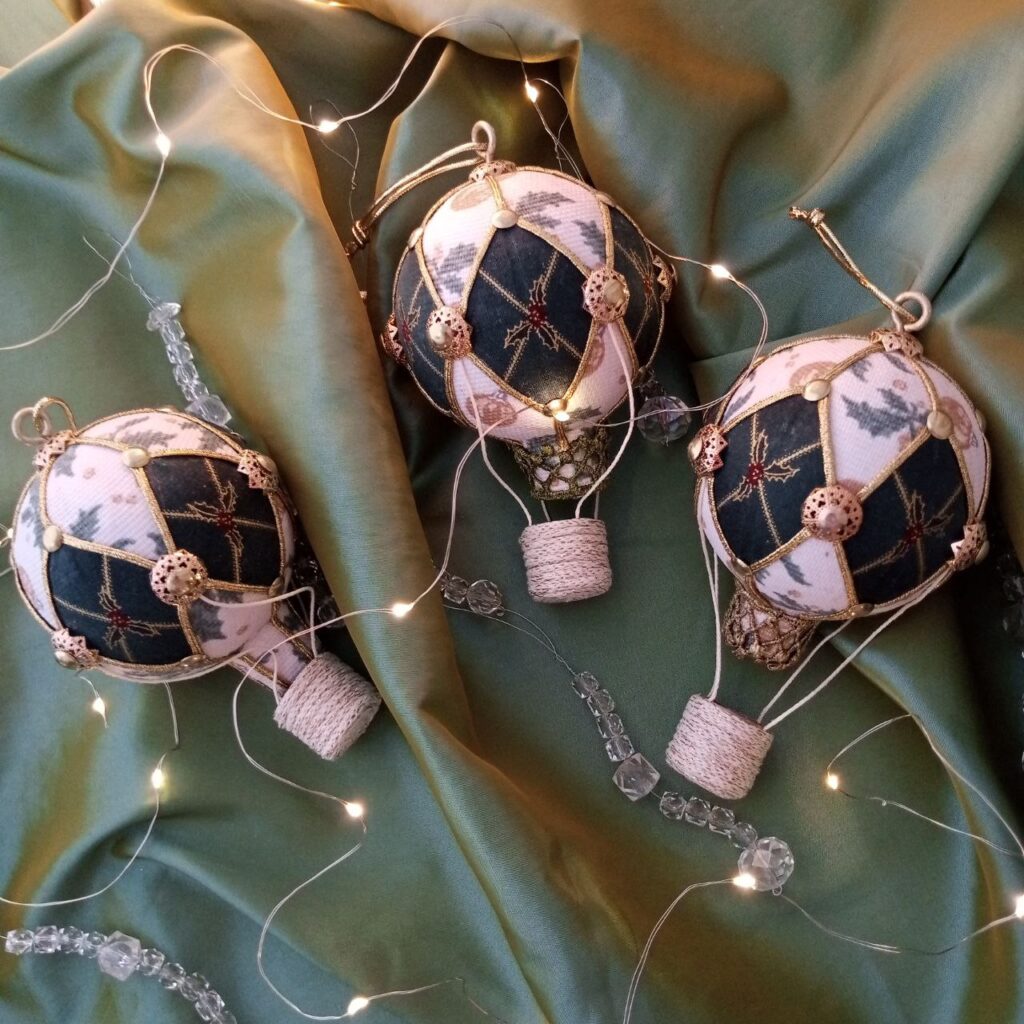 Ёлочное украшение : воздушный шар