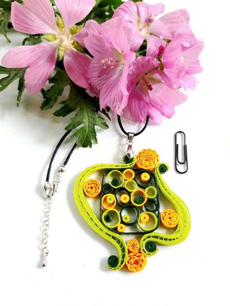 Ассиметричный кулон квиллинг