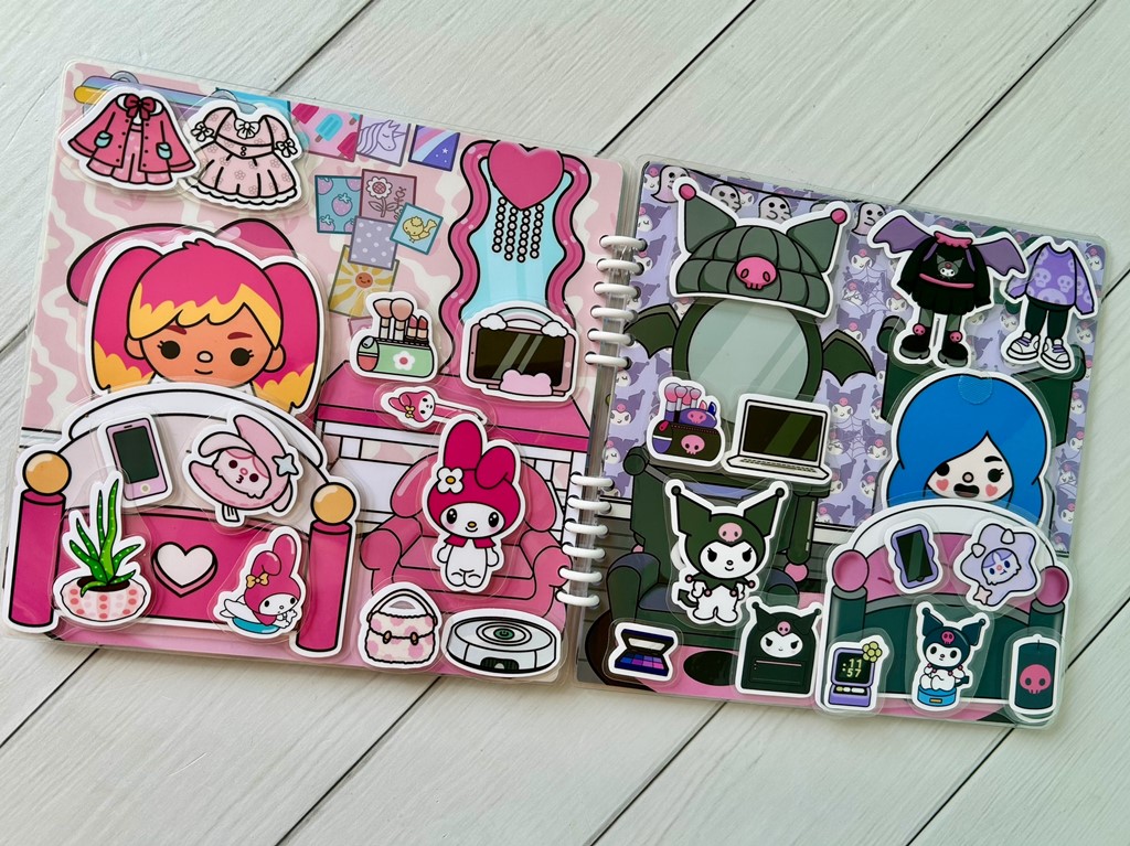 Альбом на липучках Тока Бока Подружки