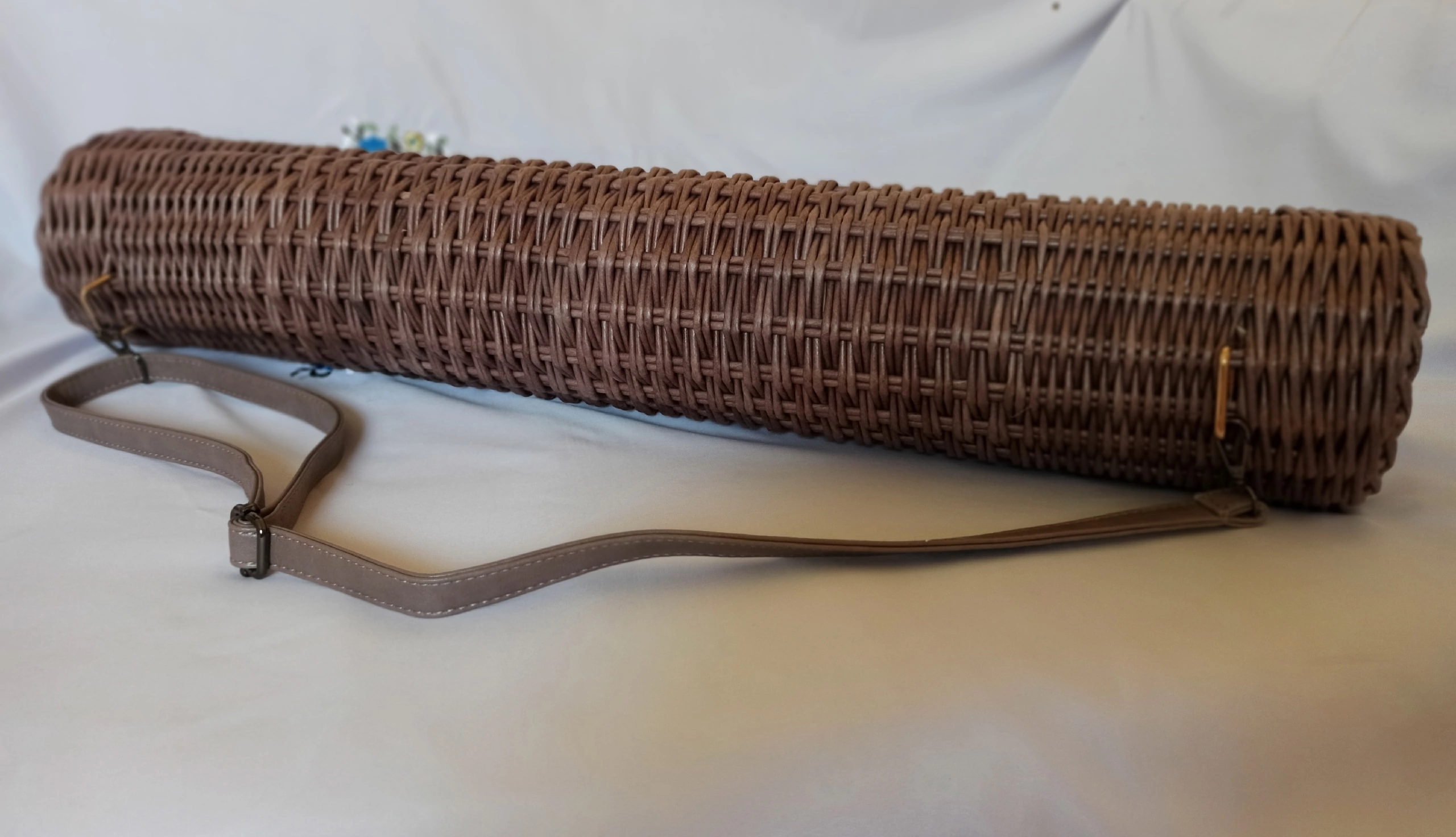 Шампурница плетеная из бумажной лозы