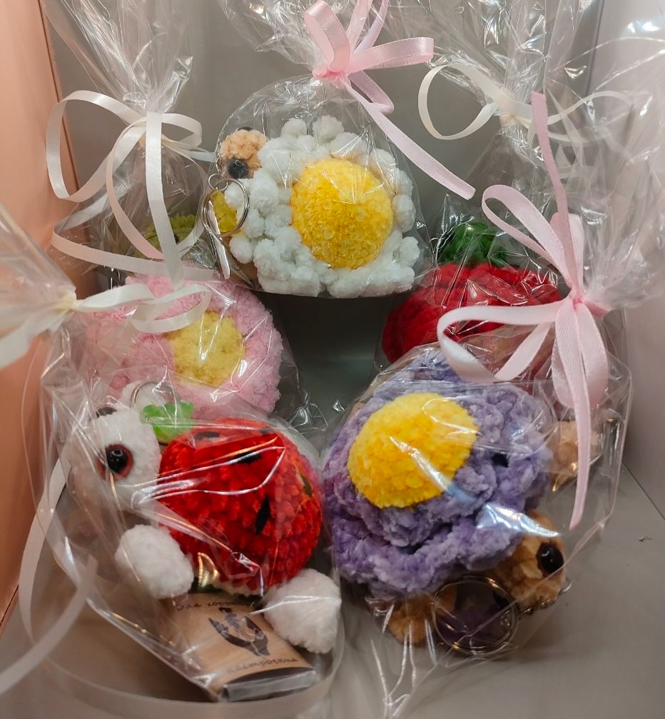 Гача Черепашки Цветы, 1шт