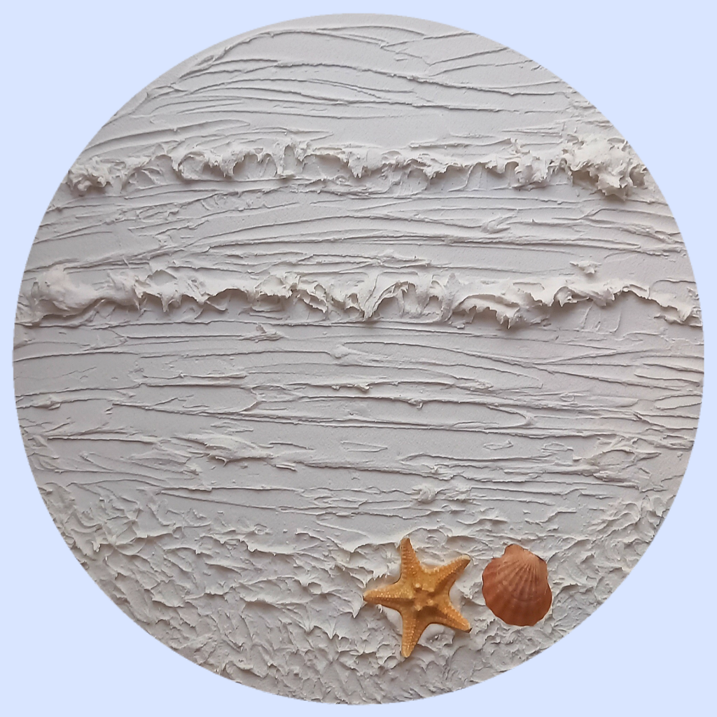 Текстурная картина Солнечный берег