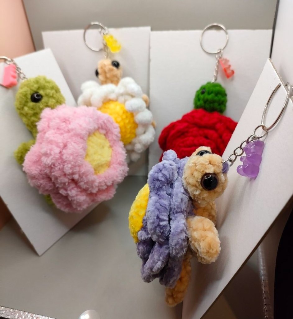 Гача Черепашки Цветы, 1шт