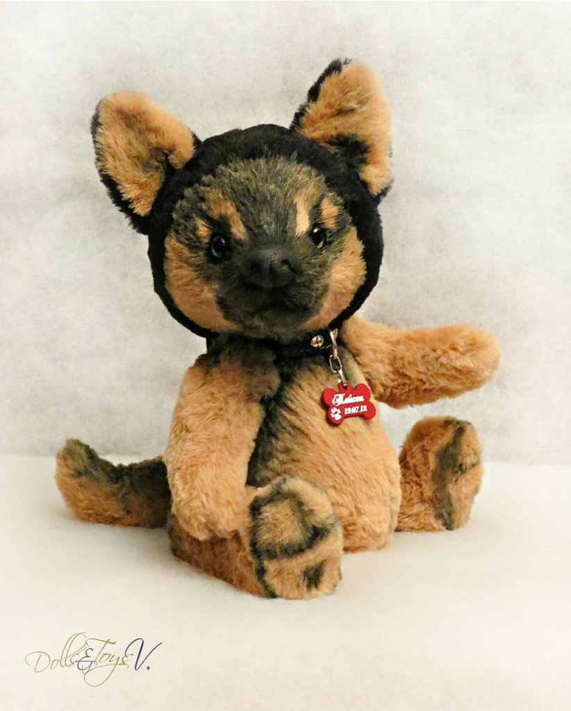 Щенок Овчарки в стиле Тедди «Тайсон»