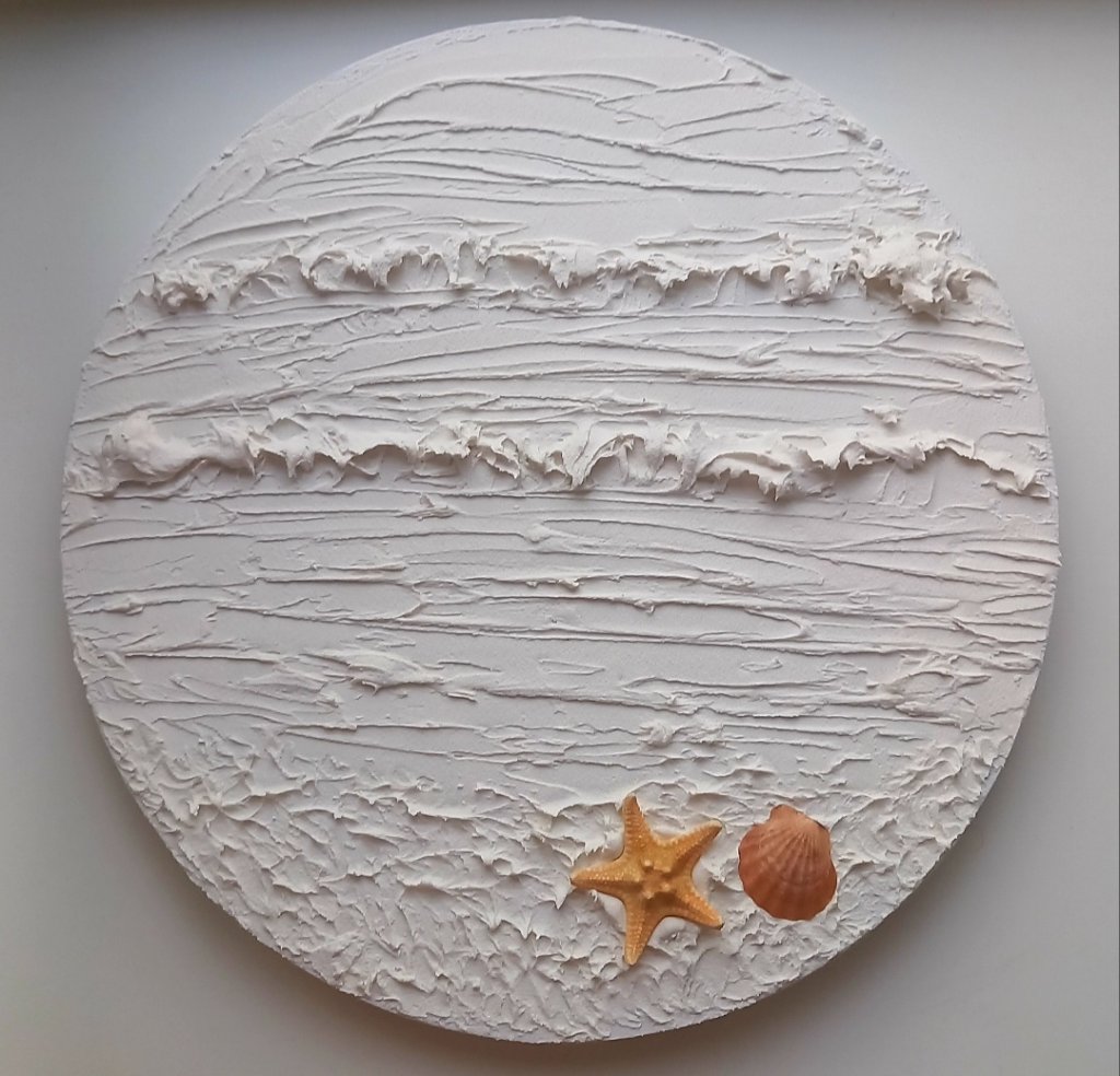 Текстурная картина Солнечный берег