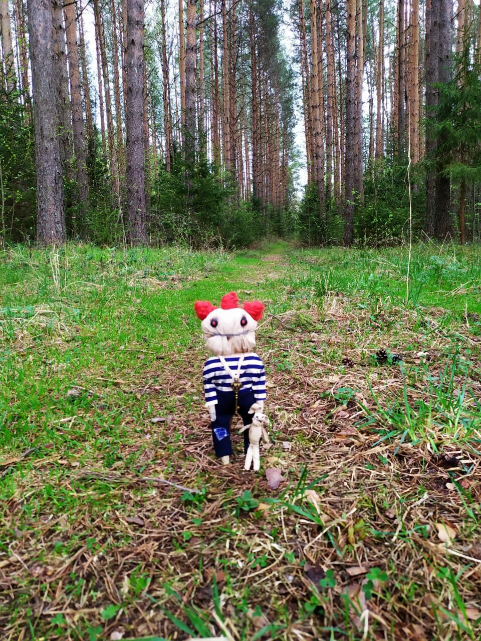 Чердачная кукла-монстр «Моряк»