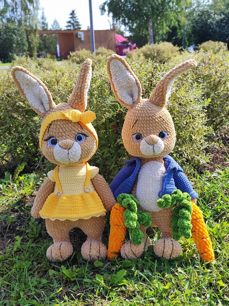 вязаный Кролик