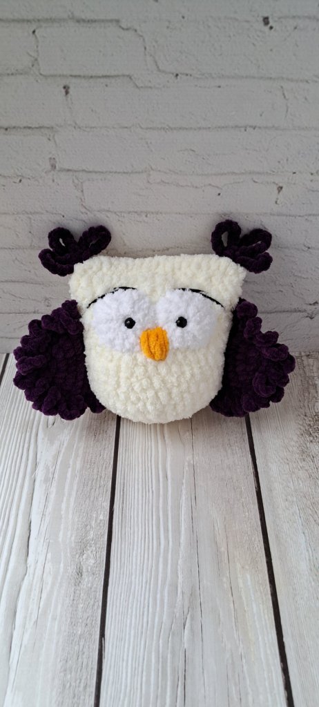 Вязаная совушка
