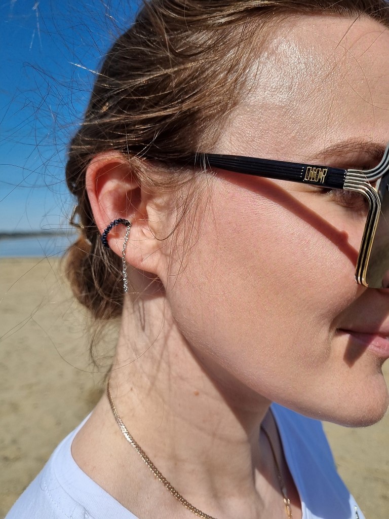 Кафф с цепочкой