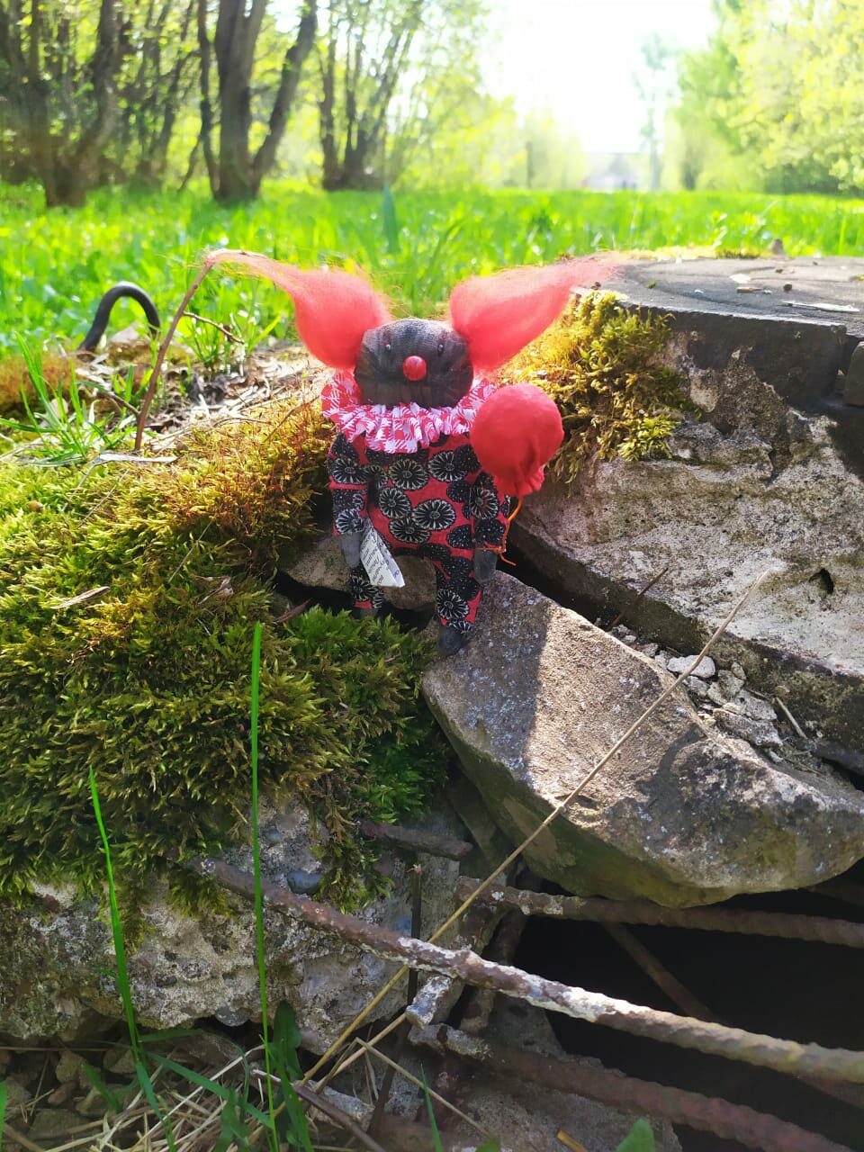 Чердачный текстильный монстр «Пеннивайз»