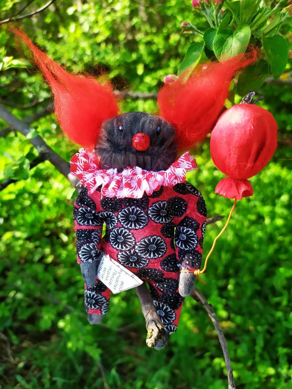 Чердачный текстильный монстр «Пеннивайз»