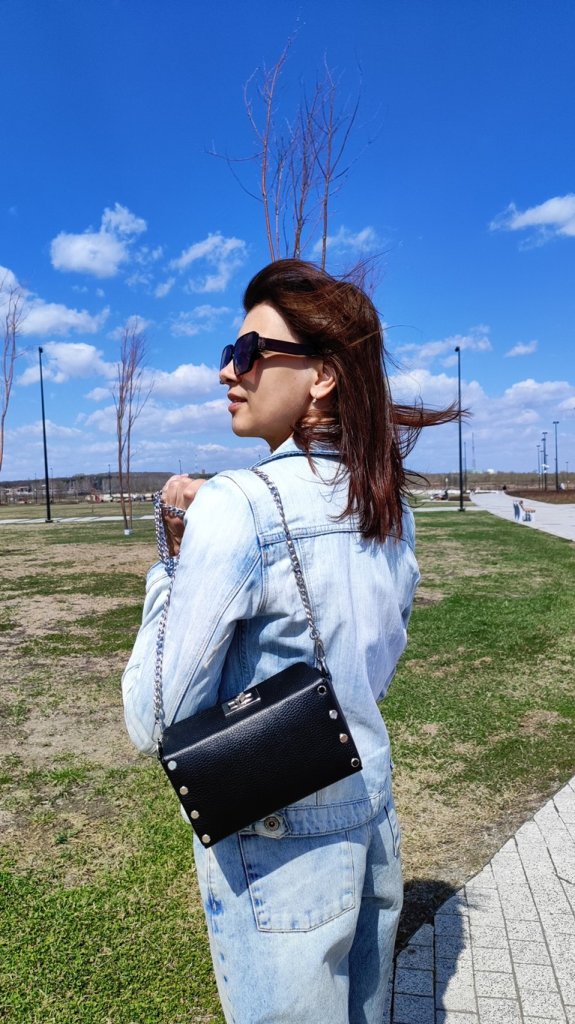 Сумочка женская из натуральной кожи