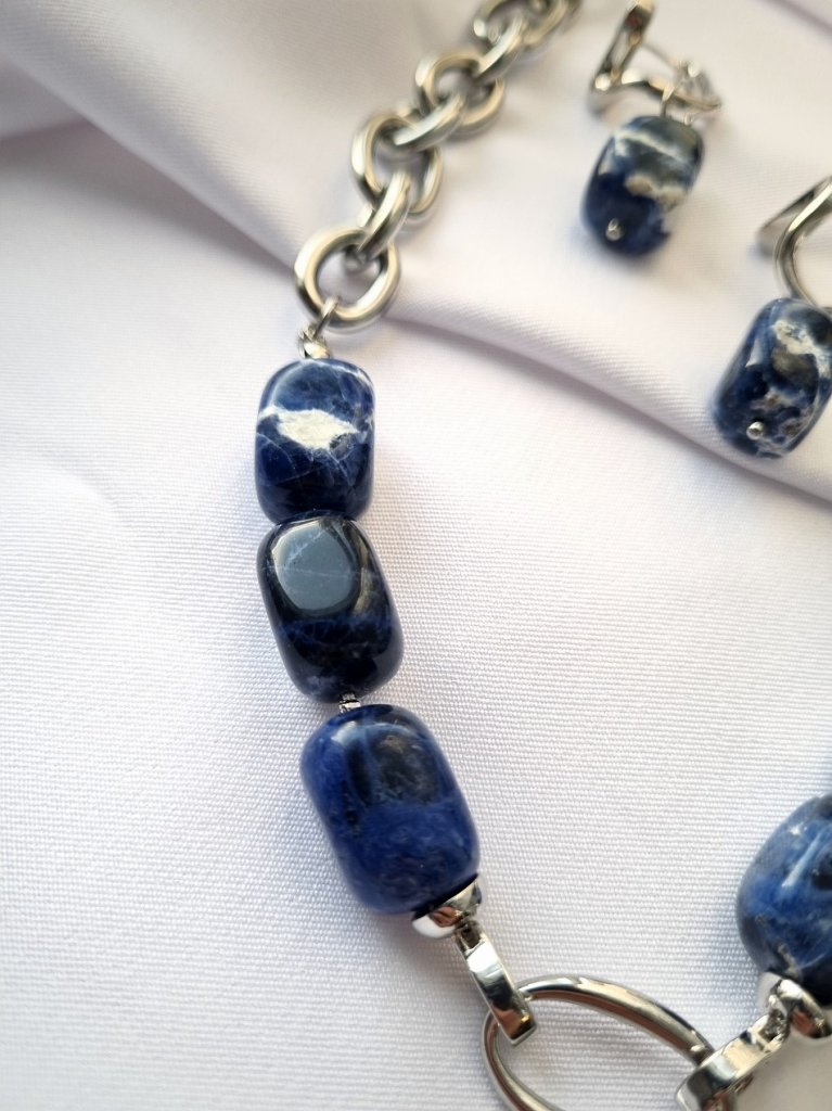 Колье трансформер содалит