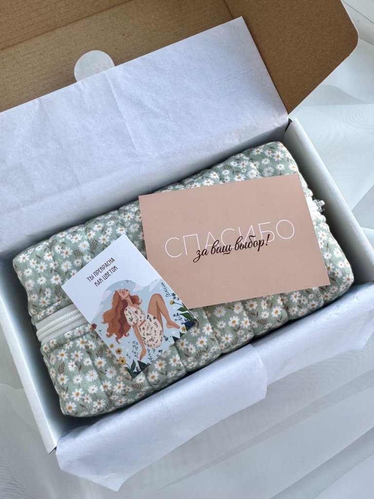 Косметичка из хлопка