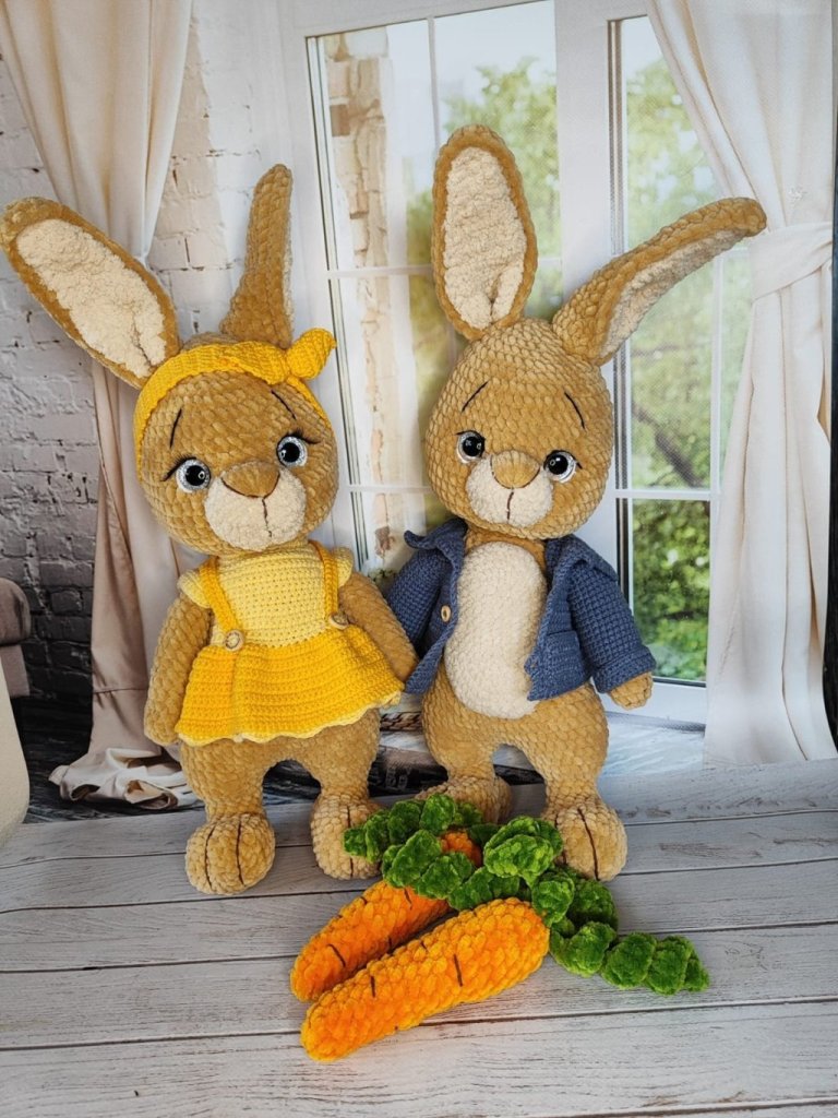 вязаный Кролик