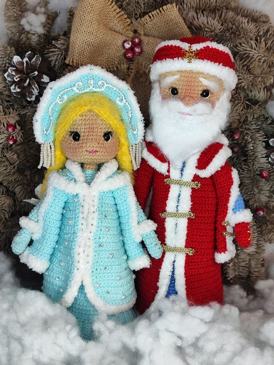 Дед Мороз и Снегурочка