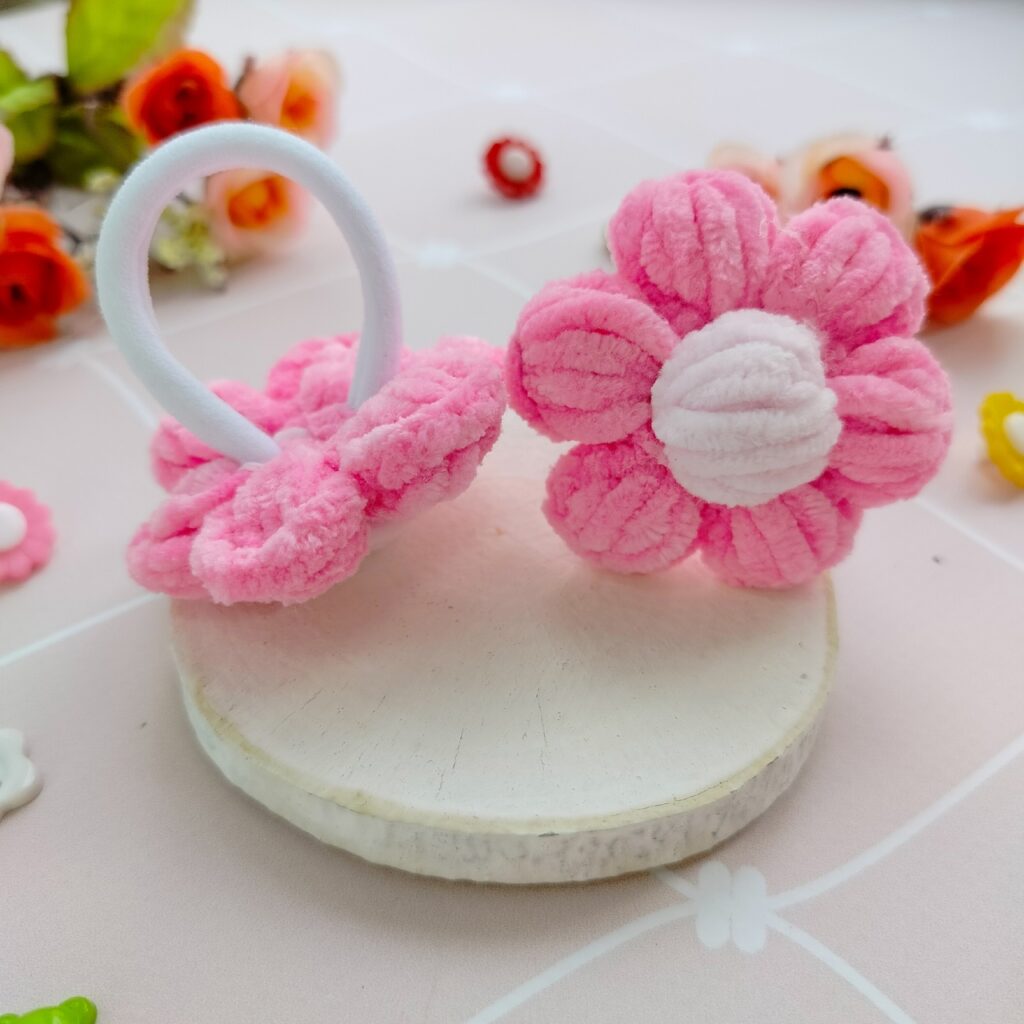 Плюшевые резиночки для волос