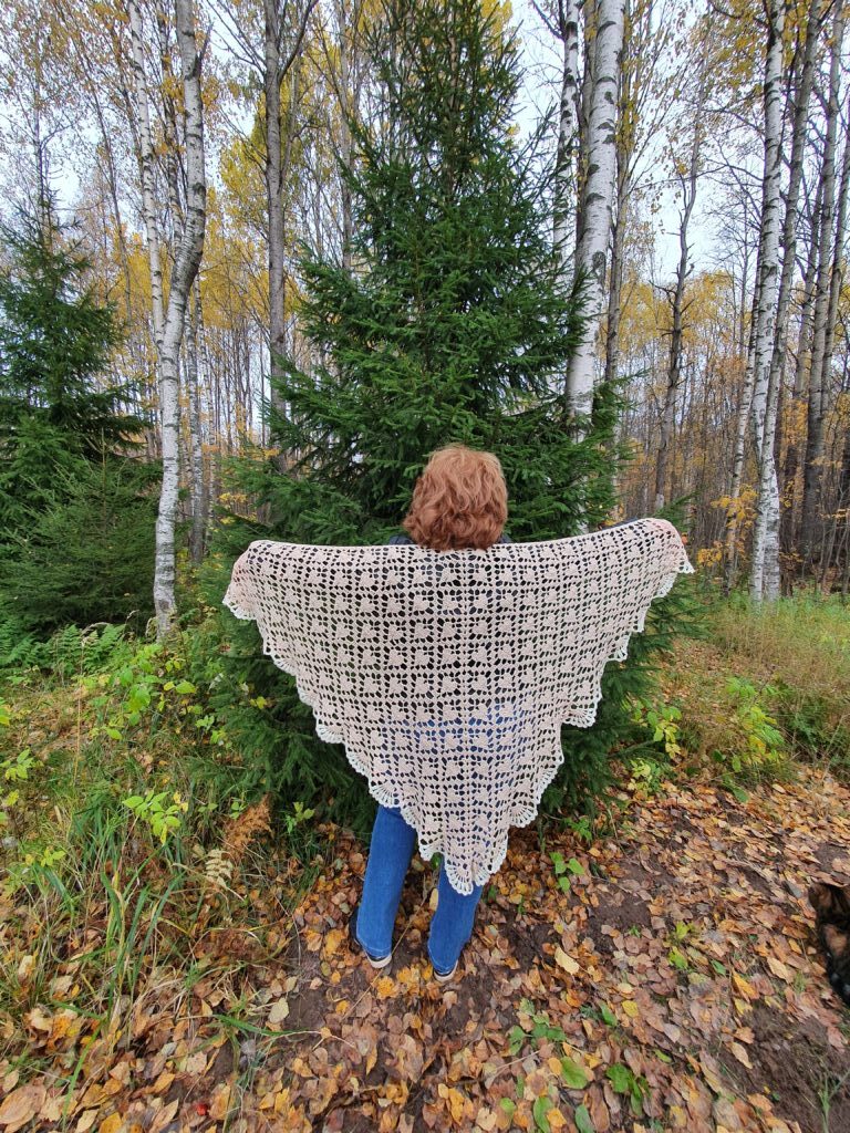 Шаль «Сердца»