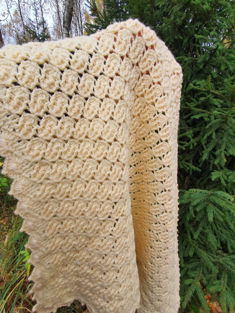 Шаль Желтая