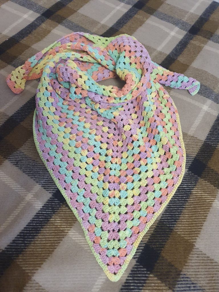 Шаль «Цветная»