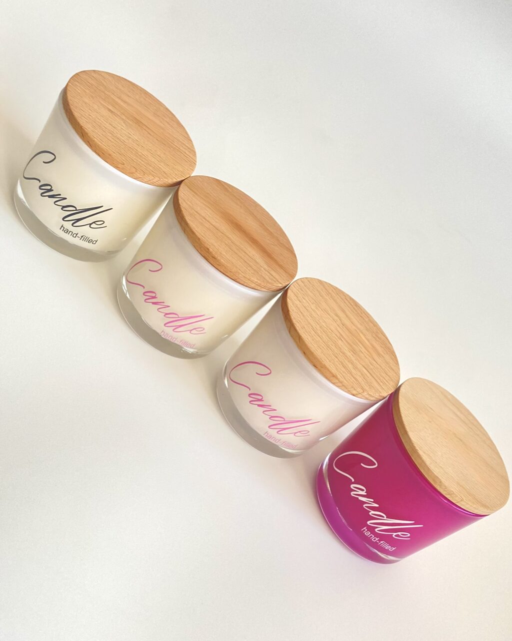 Ароматические свечи с деревянным фителем