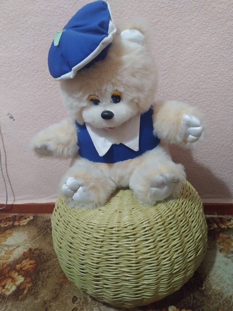 Пуфик плетеный ‘Бочка»