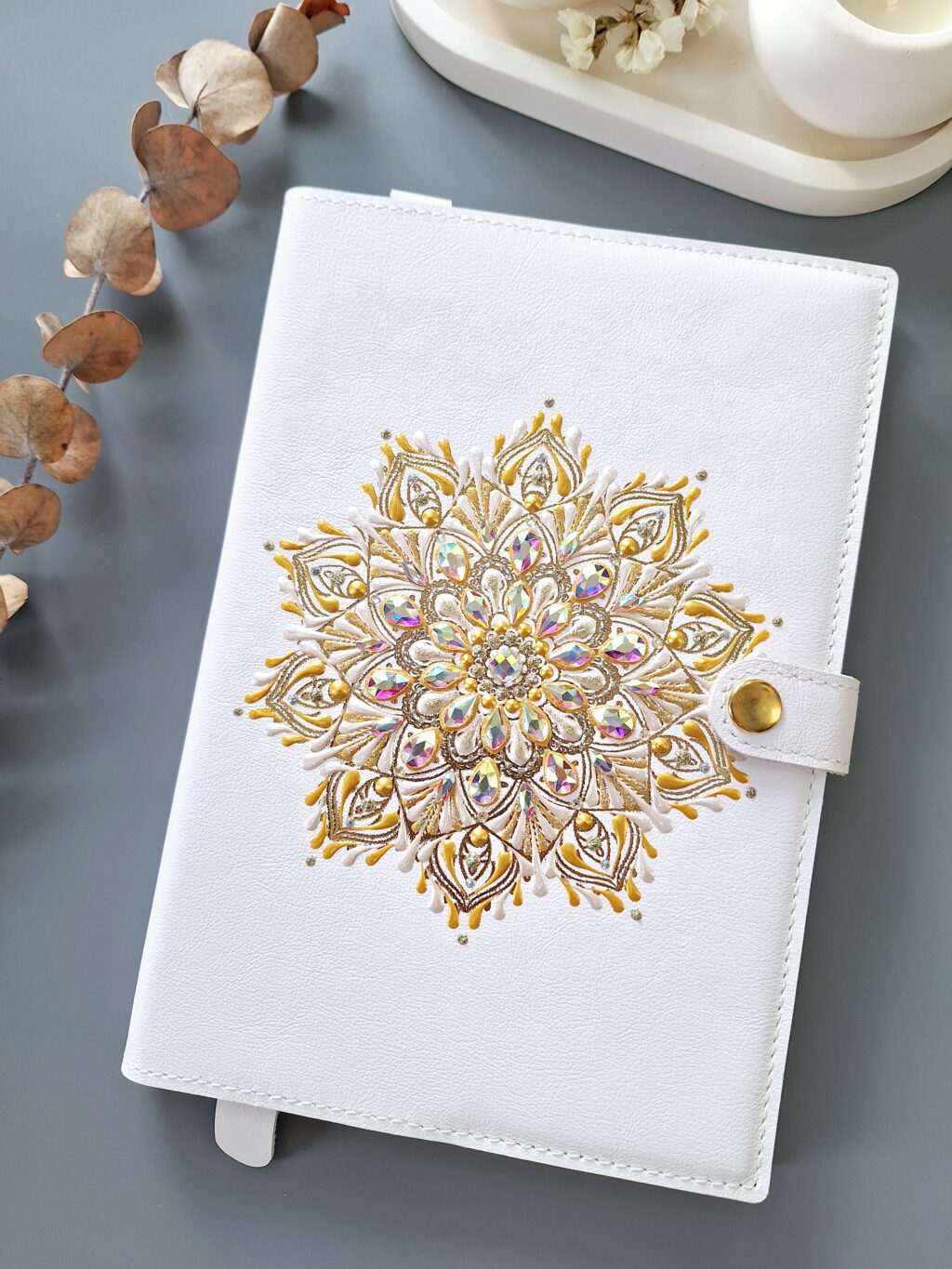 Набор: Бизнес-блокнот А5 со съемной обложкой + пенал + закладка для книг