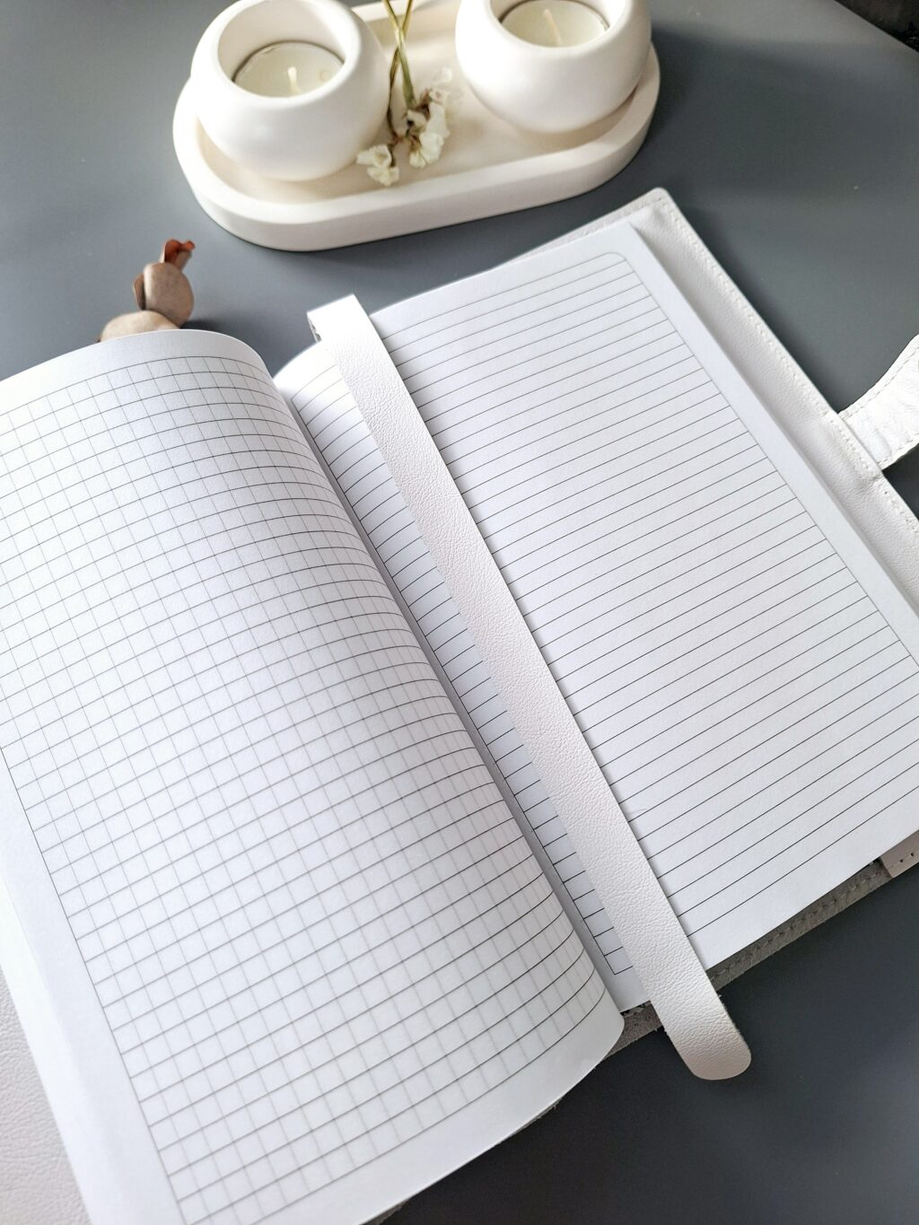 Набор: Бизнес-блокнот А5 со съемной обложкой + пенал + закладка для книг