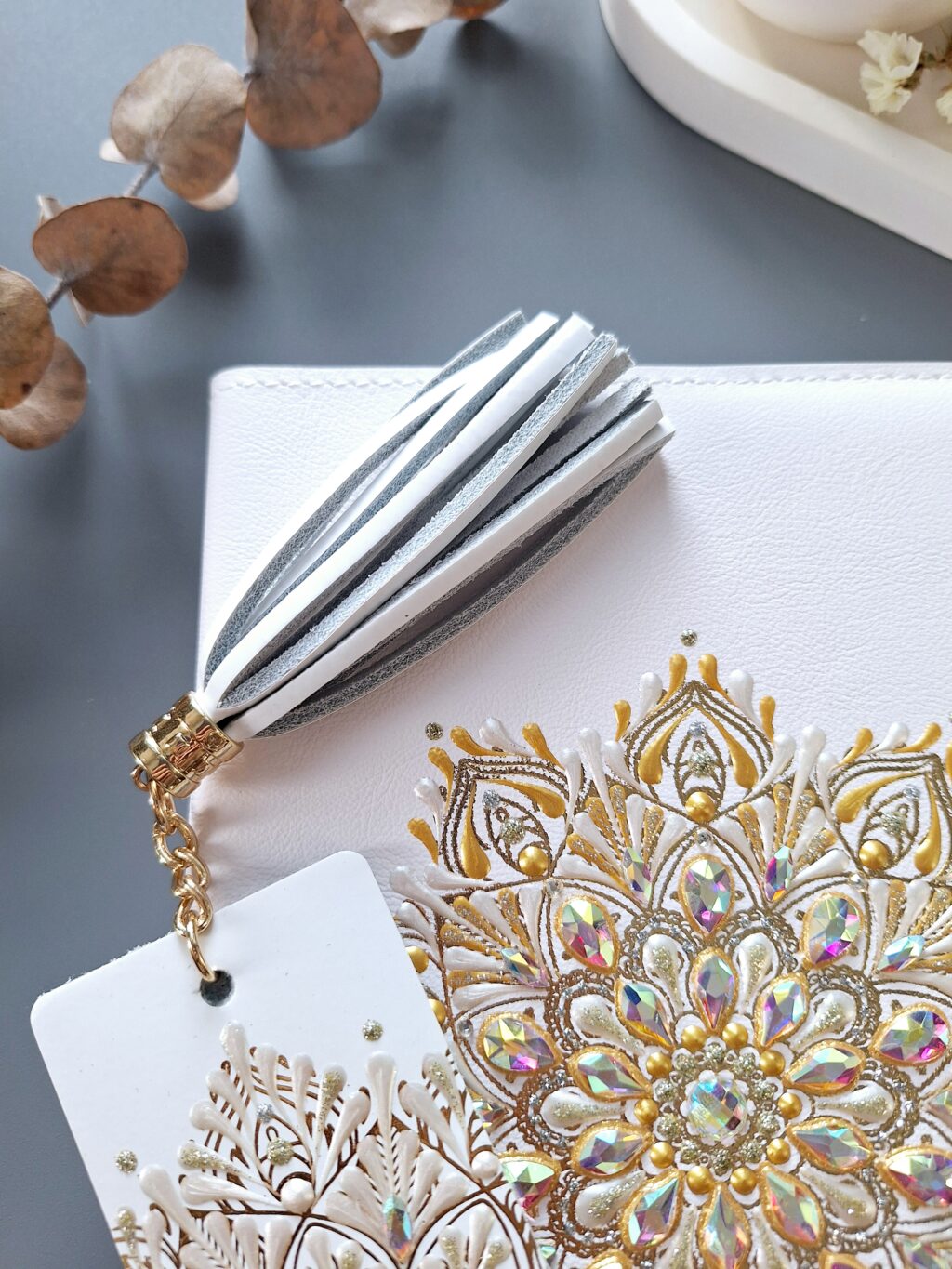 Набор: Бизнес-блокнот А5 со съемной обложкой + пенал + закладка для книг