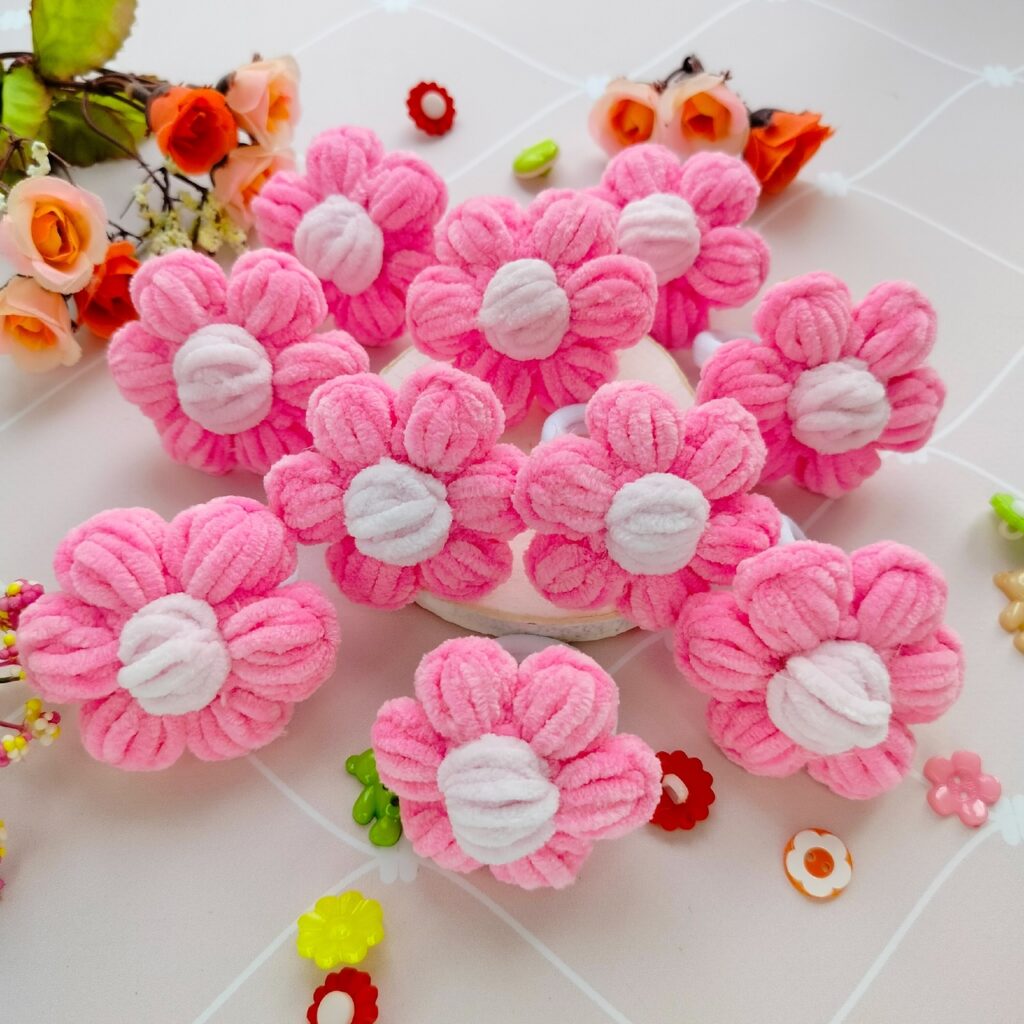 Плюшевые резиночки для волос