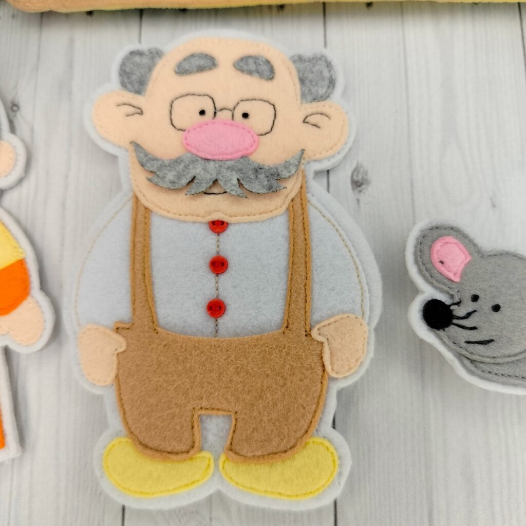 Фетровая книжка «Курочка Ряба»