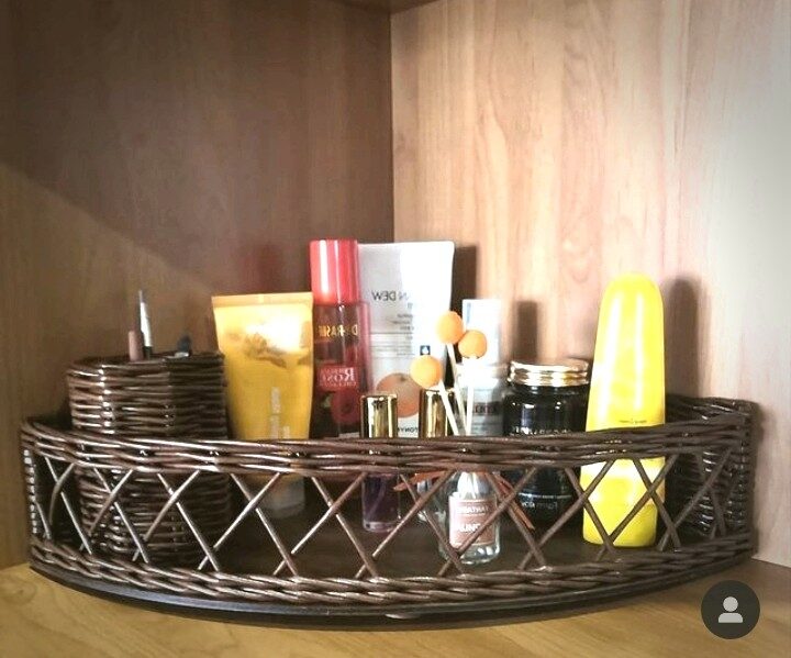 Угловая корзина для хранения