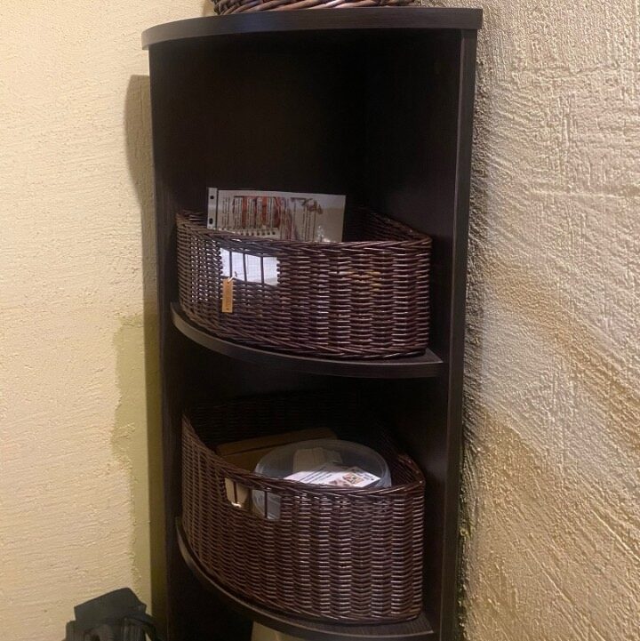 Угловая корзина для хранения