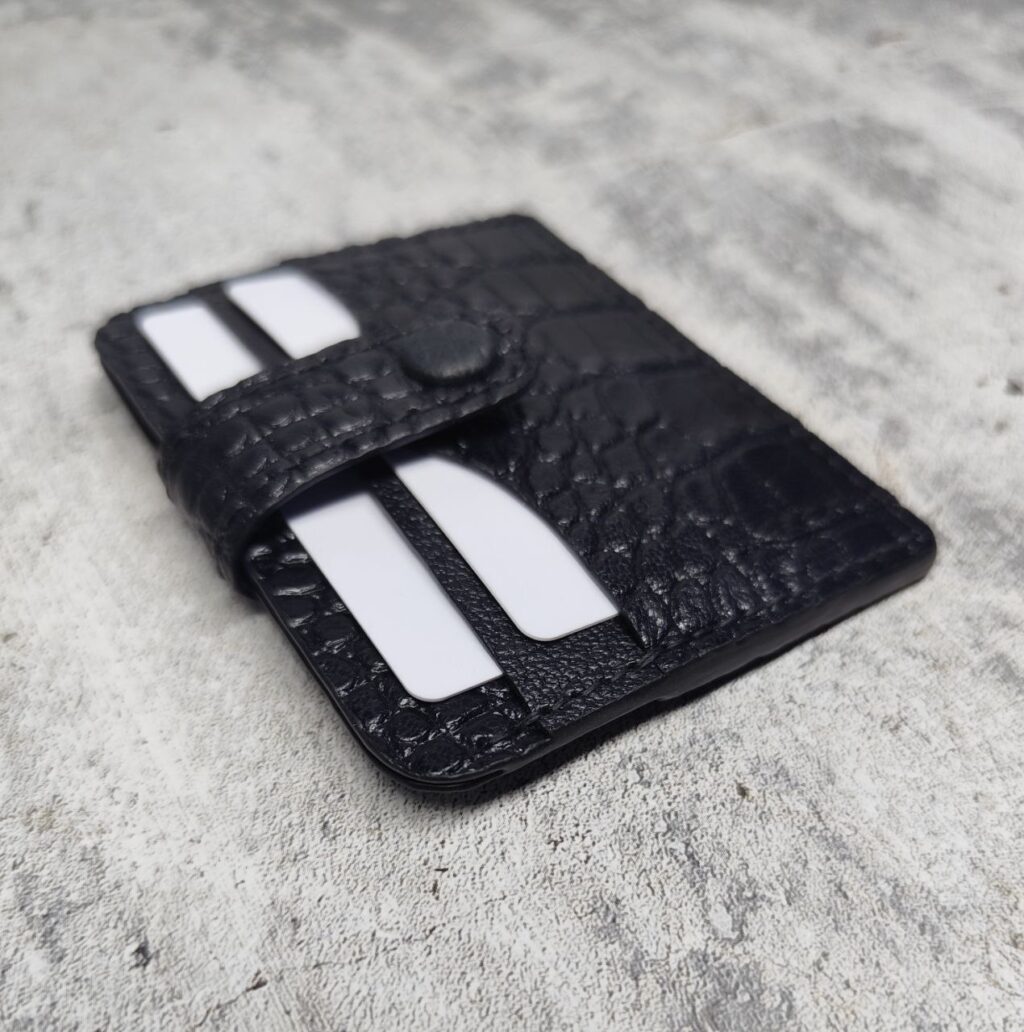 Компактный кошелек/картхолдер из премиальной кожи