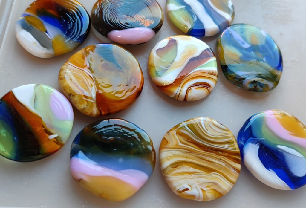 Кольцо стекло венецианское