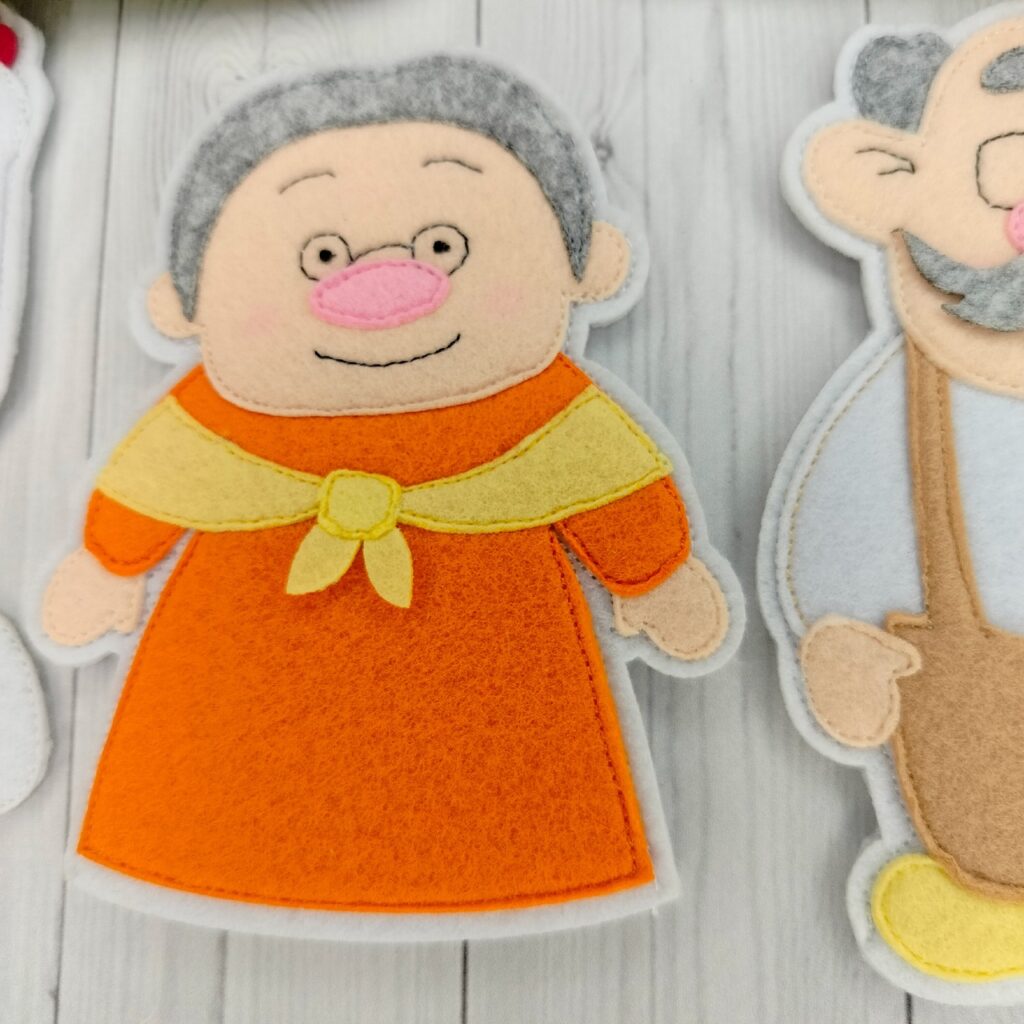 Фетровая книжка «Курочка Ряба»